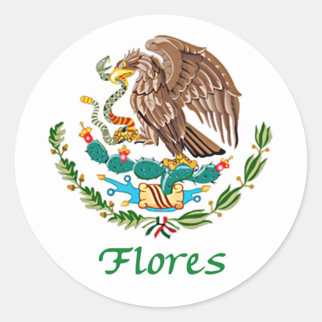 Flores Mexican National Seal (Front)