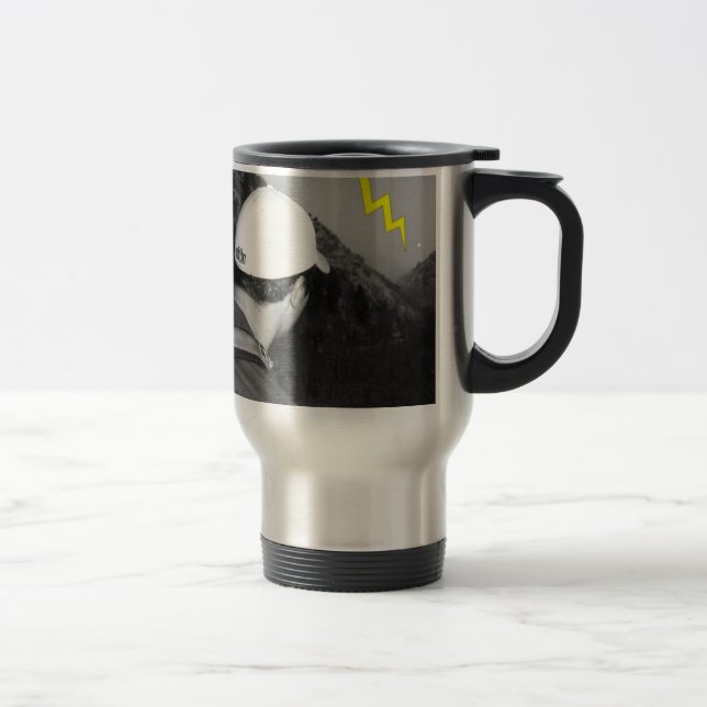 florescent lightning travel mug (Right)