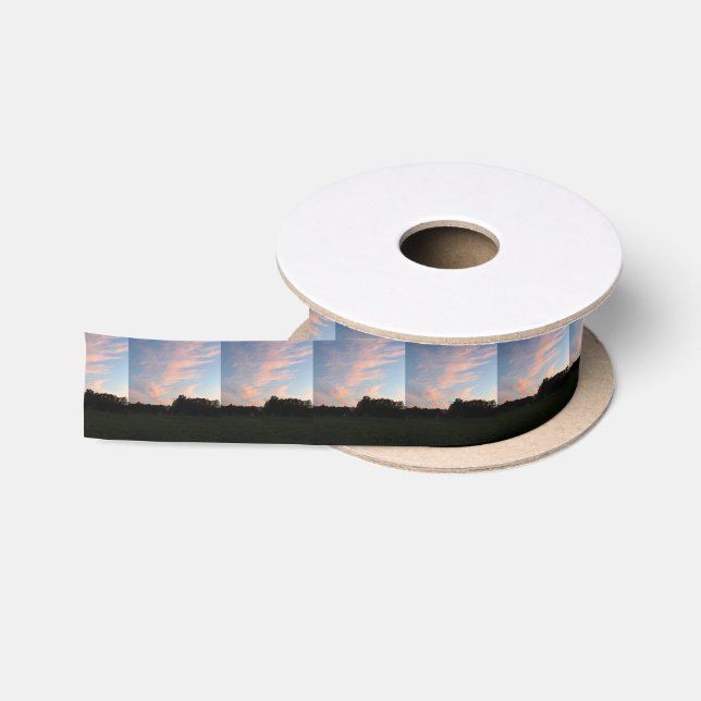 Florescent Sky Satin Ribbon (Spool)
