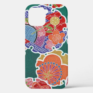 Floret Pattern, Japanese Design iPhone 12 Case