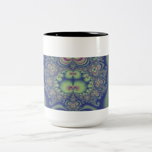 Flori Two-Tone Coffee Mug (Center)