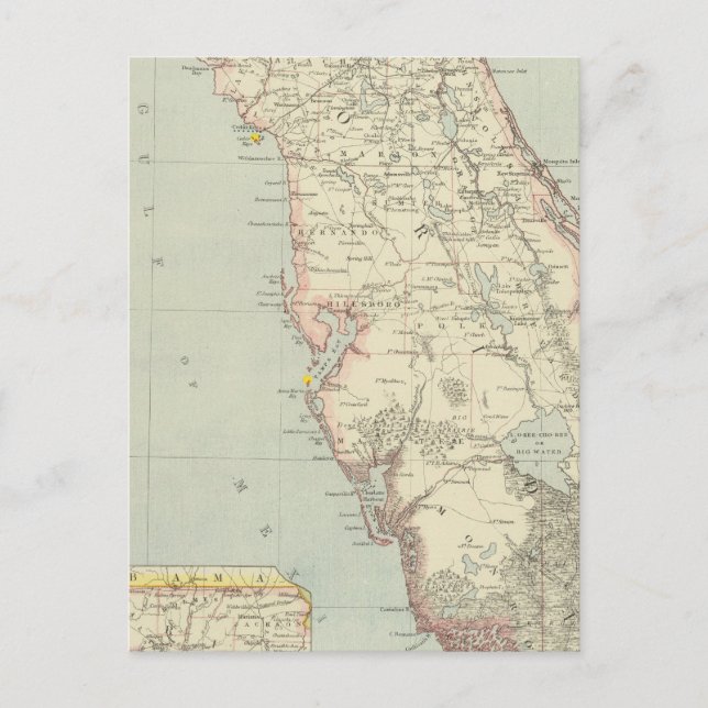 Floriada, United States Postcard (Front)