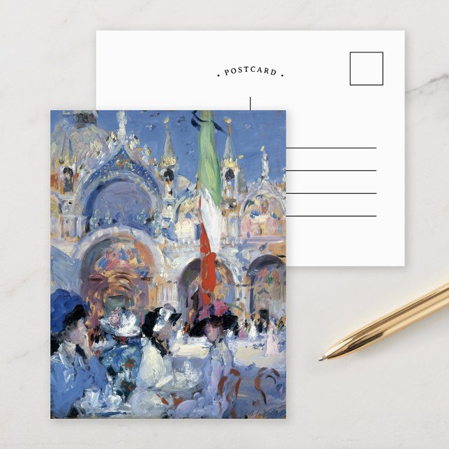 Florian’s Café, Venice | Francis Cadell Postcard (Creator Uploaded)