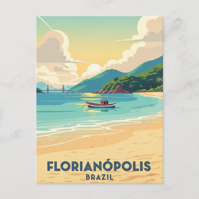 Florianópolis Brazil Postcard (Front)