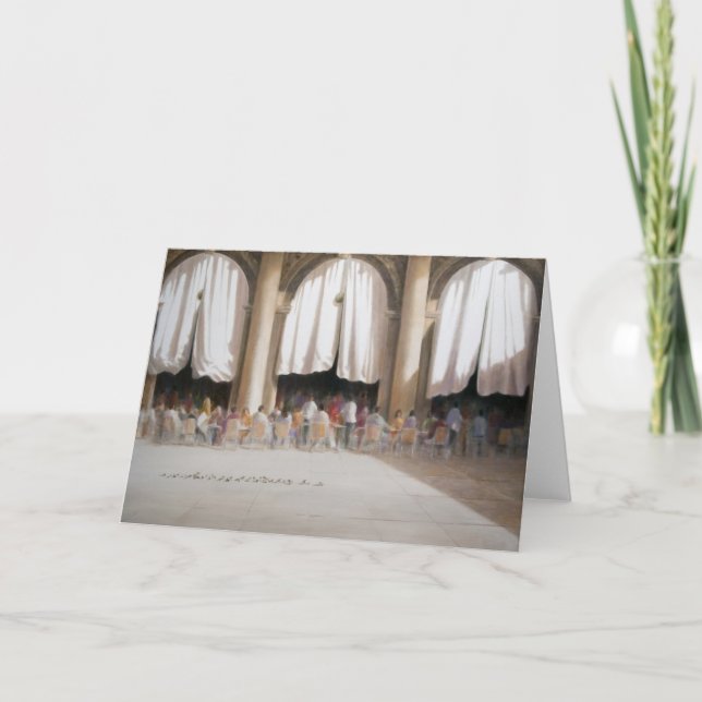 Florians Venice Holiday Card (Front)