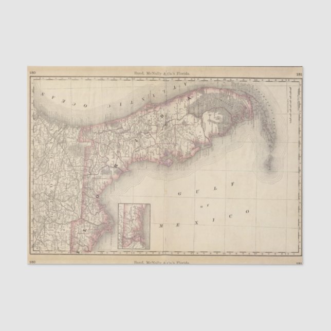 Florida 10 tissue paper (Front)