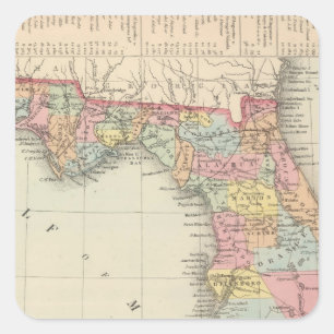 Florida 13 square sticker