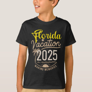 Florida 2025 Family Trip Friends Group Vacation Ma T-Shirt