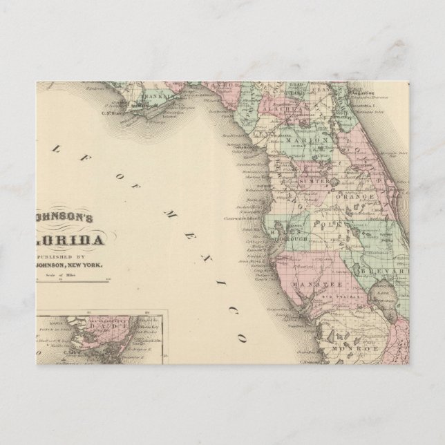 Florida 9 postcard (Front)