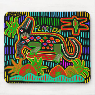 Florida Alligator - Hurrican Critters Mouse Pad