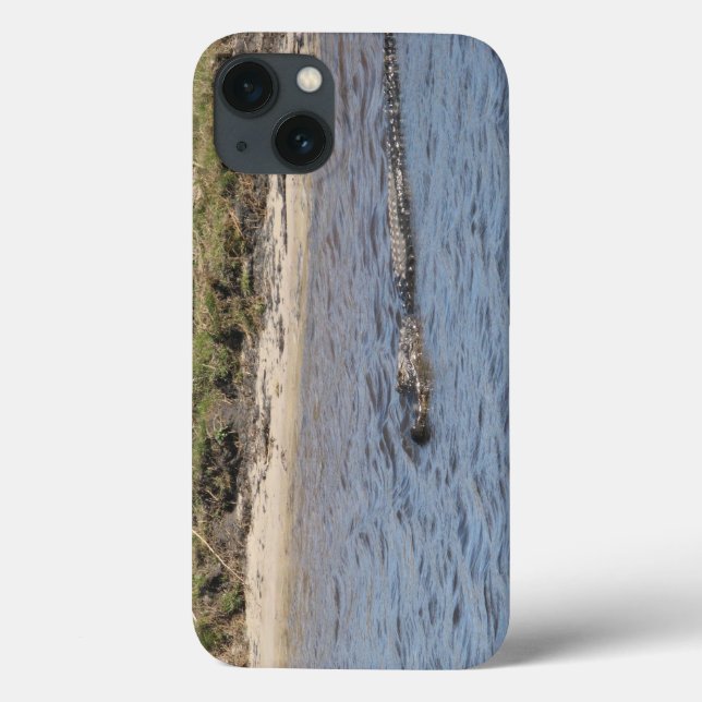 Florida Alligator Swimming Wildlife Case-Mate iPhone Case (Back)