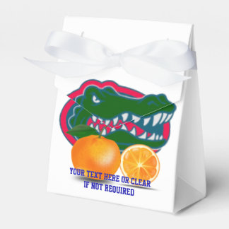 Florida Alligators Oranges Favour Box