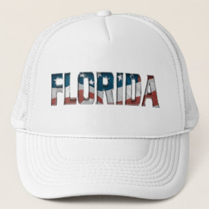Florida american Flag Hat