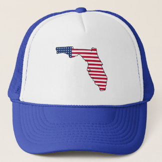 Florida American flag hat