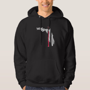 Florida American Flag Map Pride Patriotic 4th Of J Hoodie