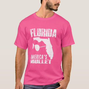 Florida America's Mullet Funny Patriotic American  T-Shirt