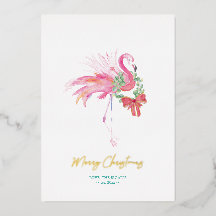 Florida Beach Christmas Watercolor Personalised