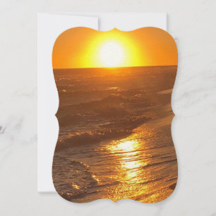 Florida Beach  Invitation
