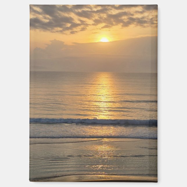 Florida Beach Keychain Magnet (Front)