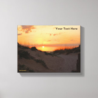 Florida Beach Sunset Canvas Print