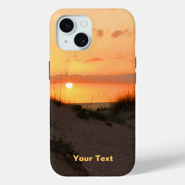 Florida Beach Sunset Case-Mate iPhone Case (Back)