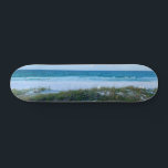 Florida Beach Sunset Photo Beautiful Coastal Skateboard<br><div class="desc">This beautiful evening photo of the Florida beach in Destin features the pretty ocean waves rolling onto the sand right before a summer sunset at dusk. Lovely seaside photography skateboard for someone who loves the coast.</div>