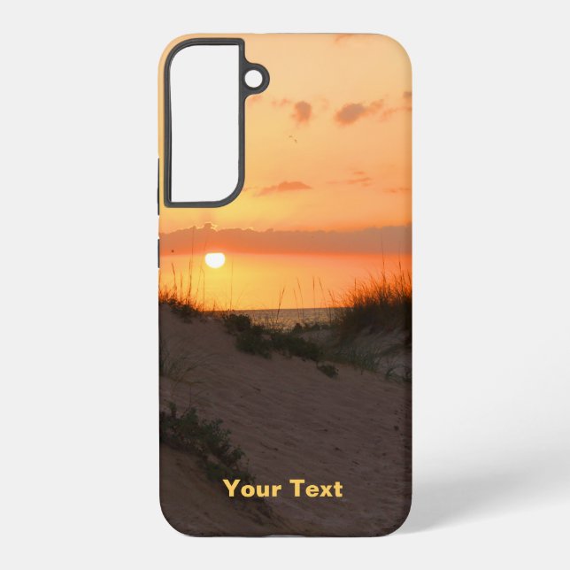 Florida Beach Sunset Samsung Galaxy S22+ Case (Back)