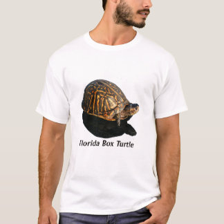 Florida Box turtle Photograph w Text T-Shirt