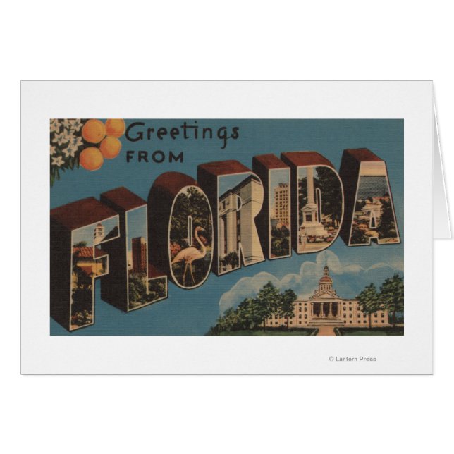 Florida (Capital Building) - Large Letter (Front Horizontal)