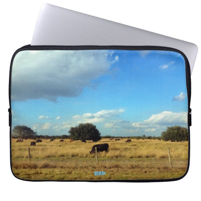 Florida Cattle Laptop Sleeve (Front)
