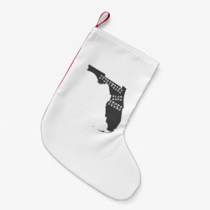 Florida Christmas Everywhere Else Sucks Small Christmas Stocking