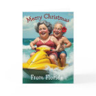 Florida Christmas Greeting Card