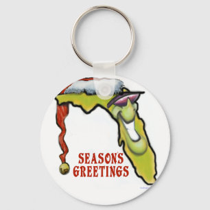 Florida Christmas Key Ring