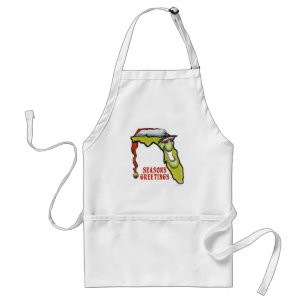 Florida Christmas Standard Apron