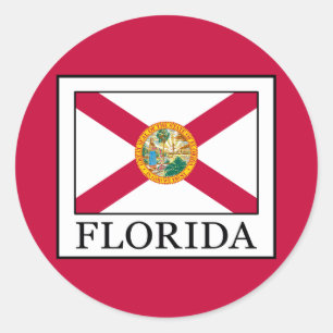 Florida Classic Round Sticker
