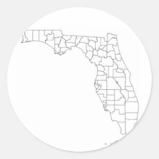 Florida Classic Round Sticker