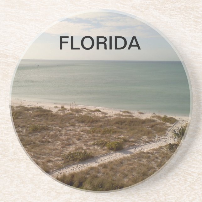 Florida Coastal Path to the Shore Coaster (Front)