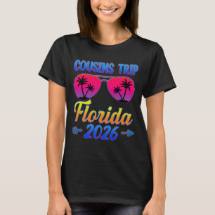 Florida Cousins Trip 2026 Gles Cousin Weekend T-Shirt