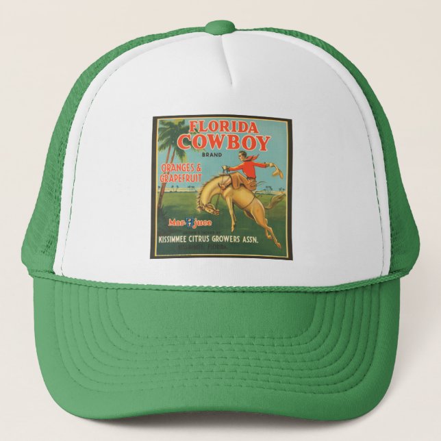 Florida Cowboy Trucker Hat (Front)
