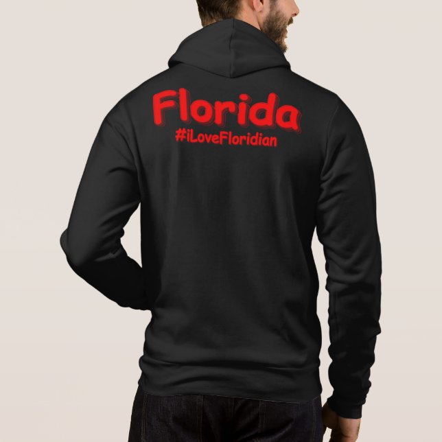 "Florida " Cute Design. Buy Now Hoodie (Back)