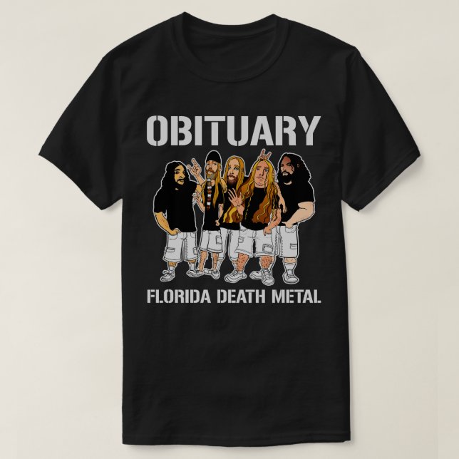 Florida Death Metal TShirt (Design Front)