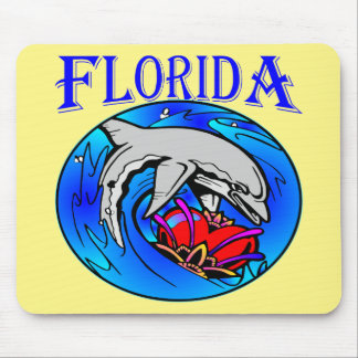 Florida Dolphin & Heart  #USAPatriotGraphics  © Mouse Pad