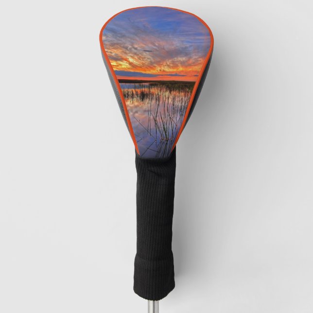 Florida Everglades Golf Head Cover (Front)