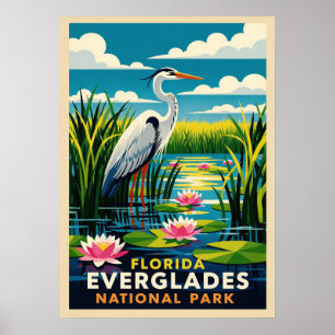 Florida Everglades National Park V04 Poster