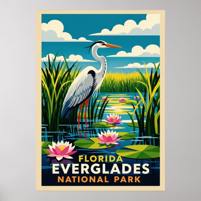 Florida Everglades National Park V04 Poster (Front)