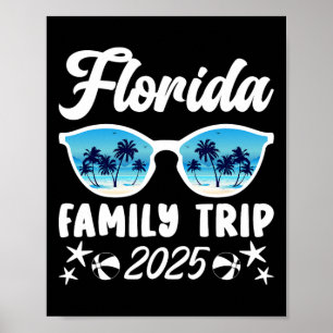 Florida Family Trip 2025 Vacation Florida Travel F Poster