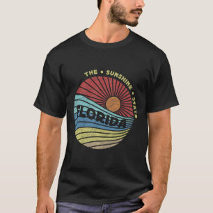 Florida Fl Summer Miami Vibes Beach Sunshine State T-Shirt