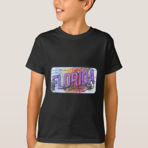 Florida Fl Summer Miami Vibes Beach Sunshine State T-Shirt