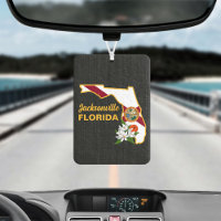 Florida Flag and Flower Orange Blossom