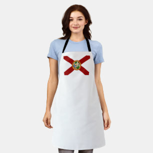 Florida flag apron